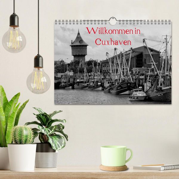 Produktbild: Willkommen in Cuxhaven (Wandkalender 2026 DIN A4 quer), CALVENDO Monatskalender