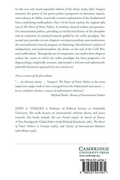 Produktbild: The Power of Power Politics