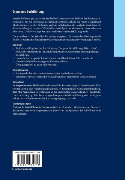 Produktbild: Grundkurs Buchf&uuml;hrung