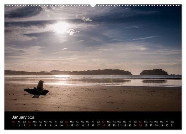 Produktbild: Costa Rica Colours and Light (High Quality Premium Wall Calendar 2026 DIN A2 landscape),CALVENDO 12 Month Wall Calendar