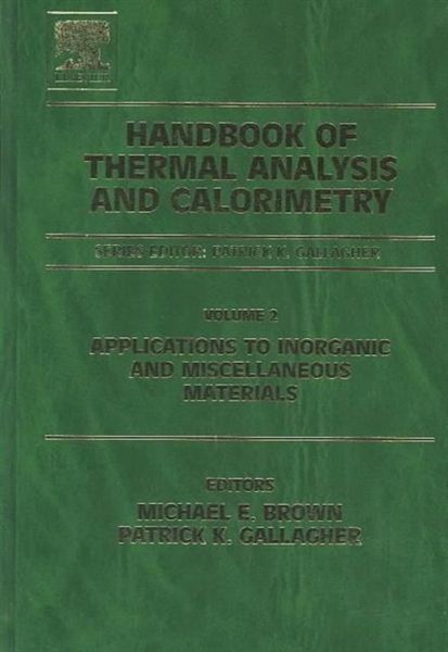Produktbild: Handbook of Thermal Analysis and Calorimetry