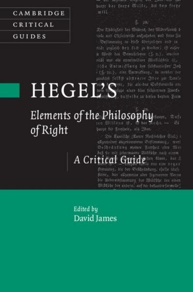 Produktbild: Hegel's Elements of the Philosophy of Right