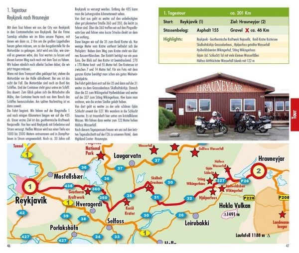Produktbild: Mit dem Motorrad durch Island