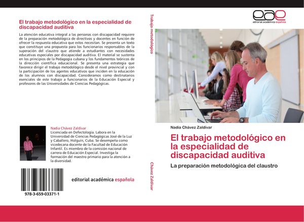 Produktbild: El trabajo metodol&oacute;gico en la especialidad de discapacidad auditiva