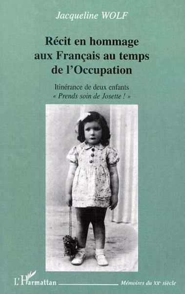 Produktbild: Recit En Hommage Aux Fran&ccedil;ais Au Temps De L'occupation
