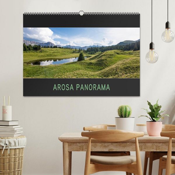 Produktbild: Arosa Panorama (Wandkalender 2026 DIN A2 quer), CALVENDO Monatskalender