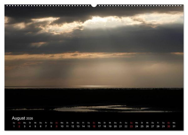 Produktbild: NORDSEE IMPRESSIONEN (Wandkalender 2026 DIN A2 quer), CALVENDO Monatskalender