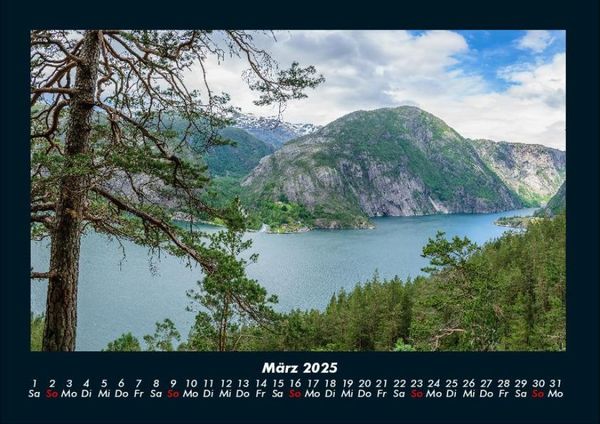 Produktbild: Bergige Welten 2025 Fotokalender DIN A4
