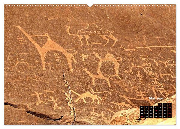 Produktbild: Jordanien. K&ouml;nigreich in der W&uuml;ste (Wandkalender 2026 DIN A2 quer), CALVENDO Monatskalender