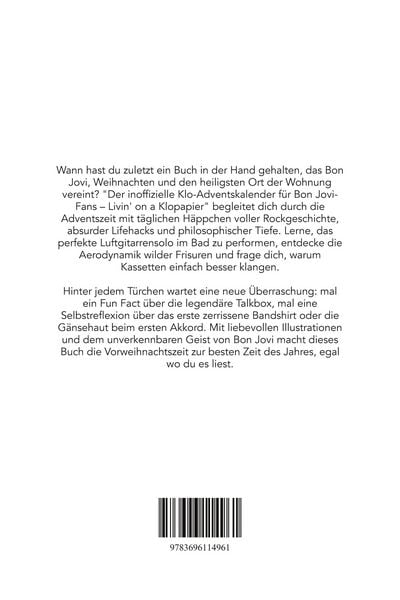 Produktbild: Der inoffizielle Klo-Adventskalender f&uuml;r Bon Jovi-Fans