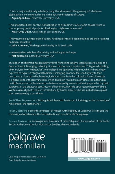 Produktbild: The Culturalization of Citizenship
