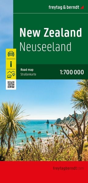 Produktbild: Neuseeland, Stra&szlig;enkarte 1:700.000, freytag & berndt