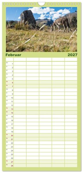 Produktbild: Familienplaner 2027 - Climbing Solutions - Bergsport weltweit mit 5 Spalten (Wandkalender, 21 x 45 cm) CALVENDO