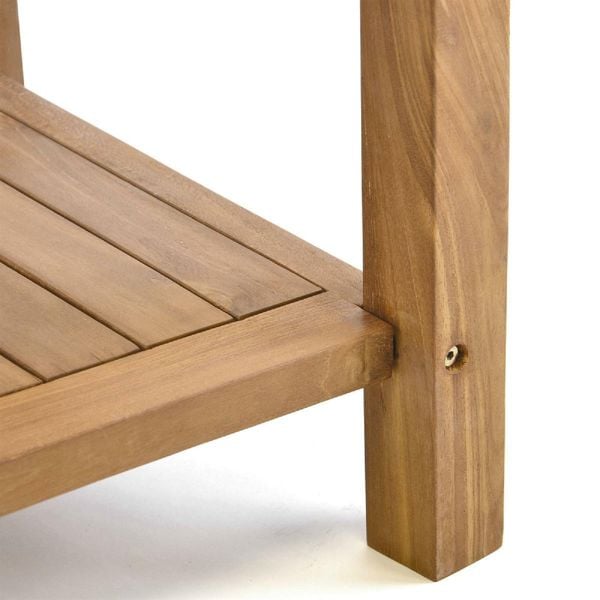 Produktbild: Beistelltisch Blumenhocker Teakholz behandelt Teak