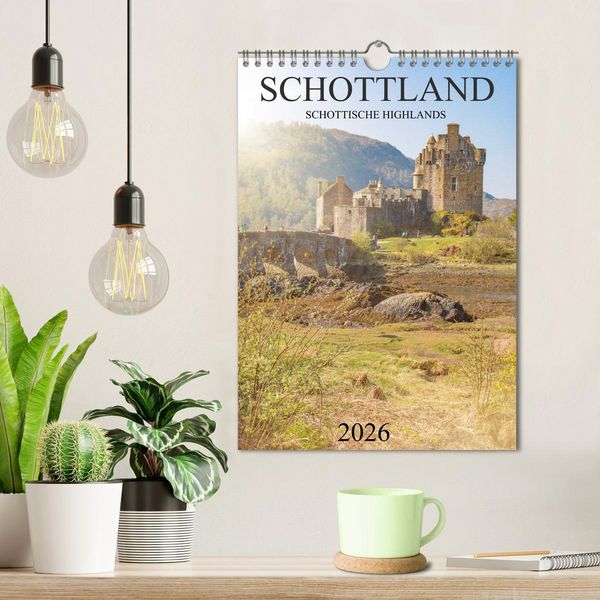 Produktbild: Schottland -Schottische Highlands (Wandkalender 2026 DIN A4 hoch), CALVENDO Monatskalender