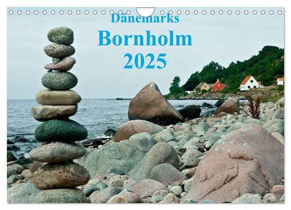 Dänemarks Bornholm 2025 (Wandkalender 2025 DIN A4 quer), CALVENDO Monatskalender