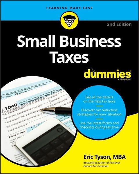 Produktbild: Small Business Taxes For Dummies