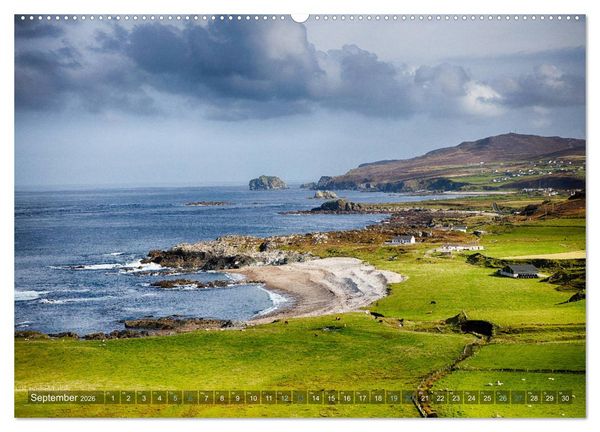 Produktbild: Irland - Zauberhafte Insel in gr&uuml;n (hochwertiger Premium Wandkalender 2026 DIN A2 quer), Kunstdruck in Hochglanz