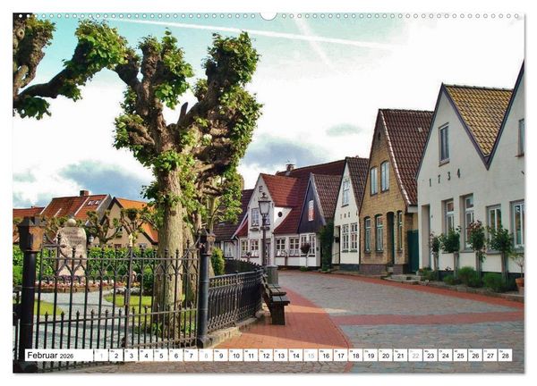 Produktbild: Die Ostsee - von Schleswig nach Gl&uuml;cksburg (Wandkalender 2026 DIN A2 quer), CALVENDO Monatskalender