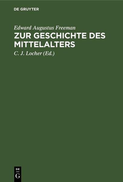 Produktbild: Zur Geschichte des Mittelalters