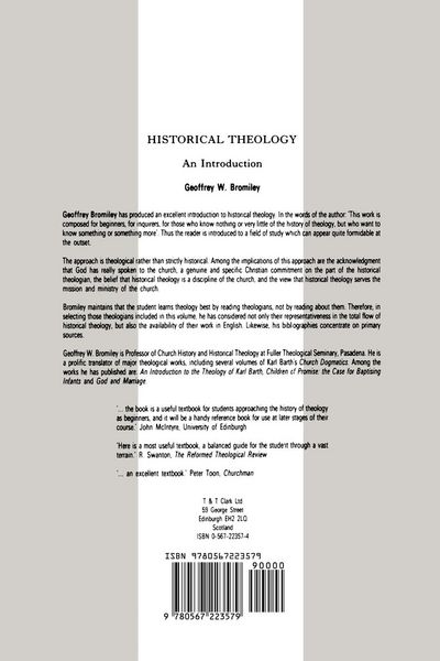 Produktbild: Historical Theology