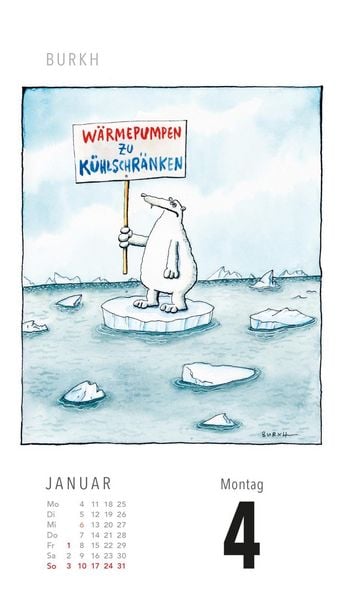 Produktbild: Fiese Bilder Cartoons f&uuml;r jeden Tag 2027: Tagesabrei&szlig;kalender