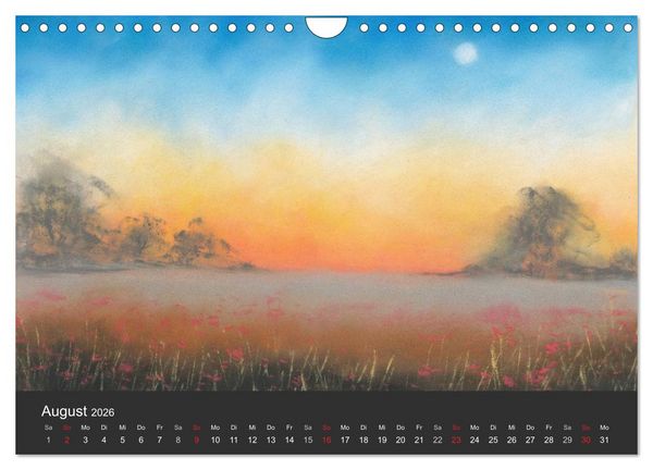 Produktbild: Landschaftspastelle (Wandkalender 2026 DIN A4 quer), CALVENDO Monatskalender