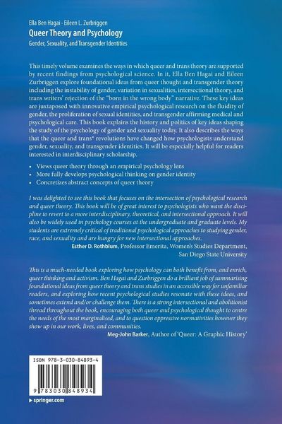 Produktbild: Queer Theory and Psychology