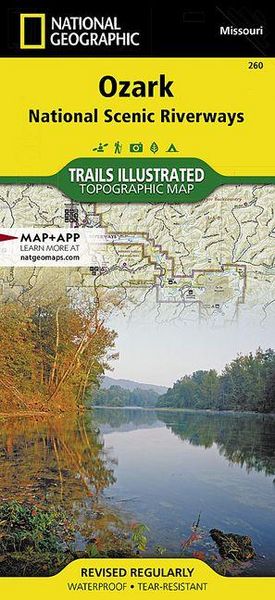 Produktbild: Ozark National Scenic Riverways Map