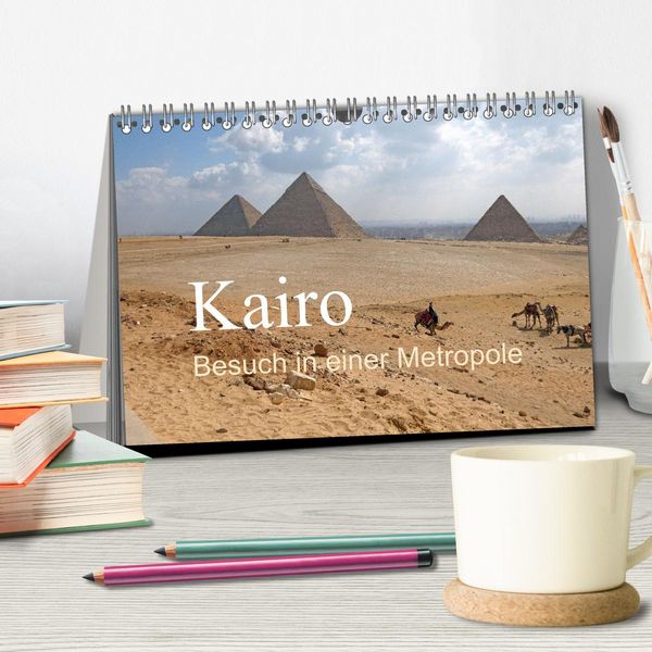 Produktbild: Kairo - Besuch in einer Metropole (Tischkalender 2026 DIN A5 quer), CALVENDO Monatskalender