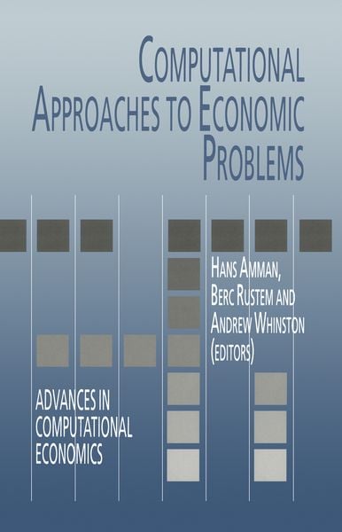 Produktbild: Computational Approaches to Economic Problems