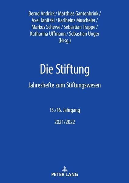 Produktbild: Die Stiftung
