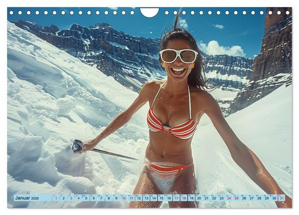 Produktbild: Eisbaden (Wandkalender 2026 DIN A4 quer), CALVENDO Monatskalender