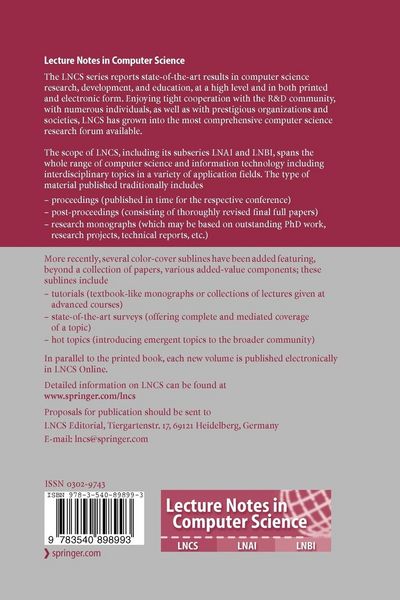 Produktbild: Intelligence and Security Informatics