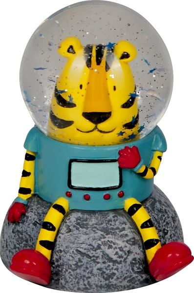 Produktbild: Glitzerkugel - Tiger-Astronaut / Bunte Geschenke