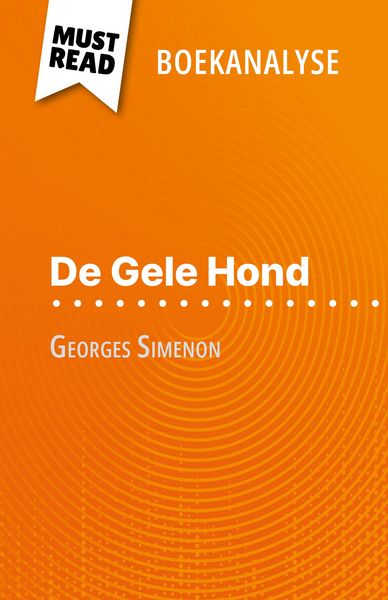 Produktbild: De Gele Hond van Georges Simenon (Boekanalyse)