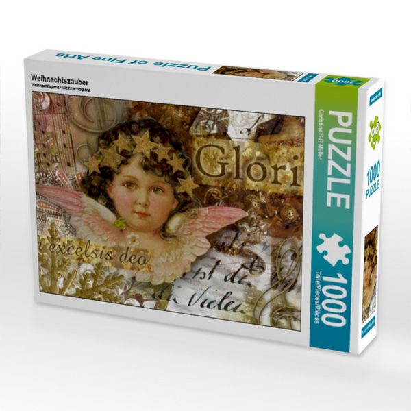 Produktbild: CALVENDO Puzzle Weihnachtszauber 1000 Teile Puzzle quer | 1000 Teile Lege-Gr&ouml;&szlig;e 64 &times; 48 cm Foto-Puzzle f&uuml;r gl&uuml;ckliche Stunden
