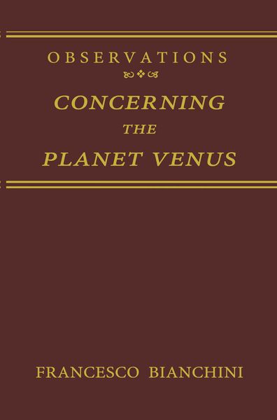 Produktbild: Observations Concerning the Planet Venus