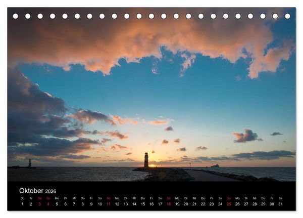 Produktbild: Mecklenburg - Vorpommern (Tischkalender 2026 DIN A5 quer), CALVENDO Monatskalender