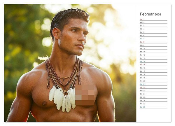 Produktbild: Im Bann des Kriegers (Wandkalender 2026 DIN A3 quer), CALVENDO Monatskalender