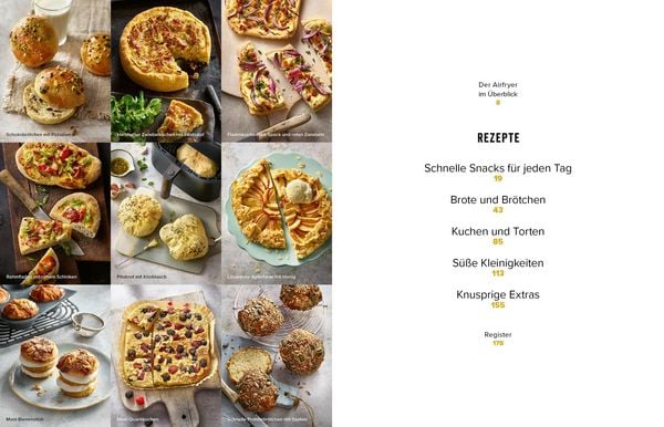 Produktbild: Airfryer-Blitzrezepte Backen