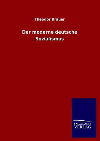 Produktbild: Der moderne deutsche Sozialismus