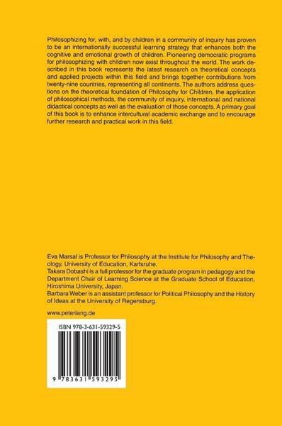 Produktbild: Children Philosophize Worldwide