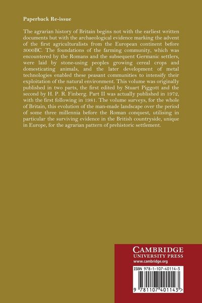 Produktbild: The Agrarian History of England and Wales