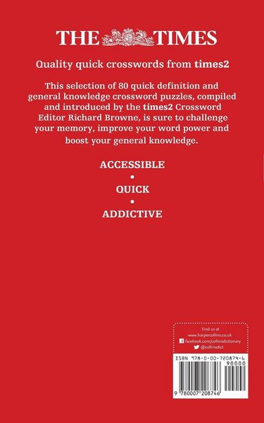 Produktbild: The Times Quick Crossword Book 11