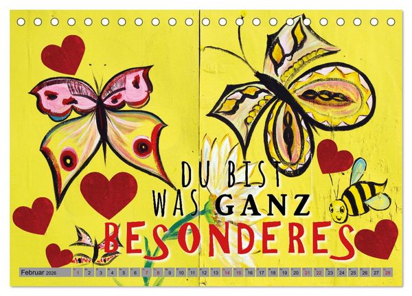 Produktbild: F&uuml;r meinen Lieblingsmenschen (Tischkalender 2026 DIN A5 quer), CALVENDO Monatskalender