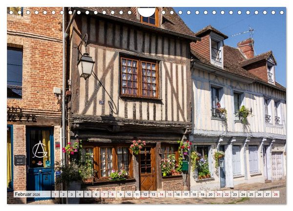 Produktbild: Normandie &ndash; Wo Natur auf Kultur trifft (Wandkalender 2026 DIN A4 quer), CALVENDO Monatskalender