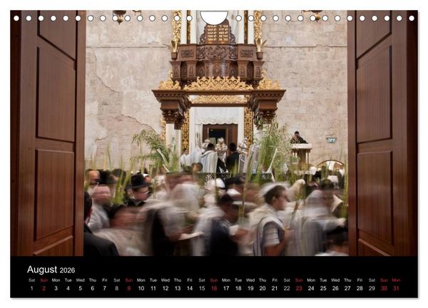 Produktbild: Monuments of Israel 2026 (Wall Calendar 2026 DIN A4 landscape), CALVENDO 12 Month Wall Calendar