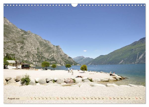 Produktbild: Impressionen vom Gardasee (Wandkalender 2026 DIN A3 quer), CALVENDO Monatskalender