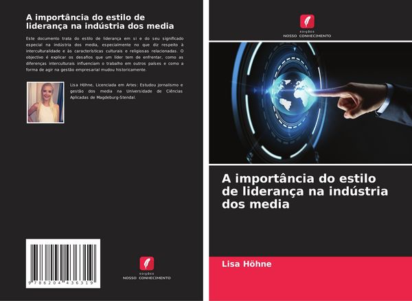Produktbild: A import&acirc;ncia do estilo de lideran&ccedil;a na ind&uacute;stria dos media